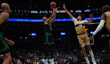 White scores 30 points, Celtics send Wizards to worst loss of season with 146-101 rout