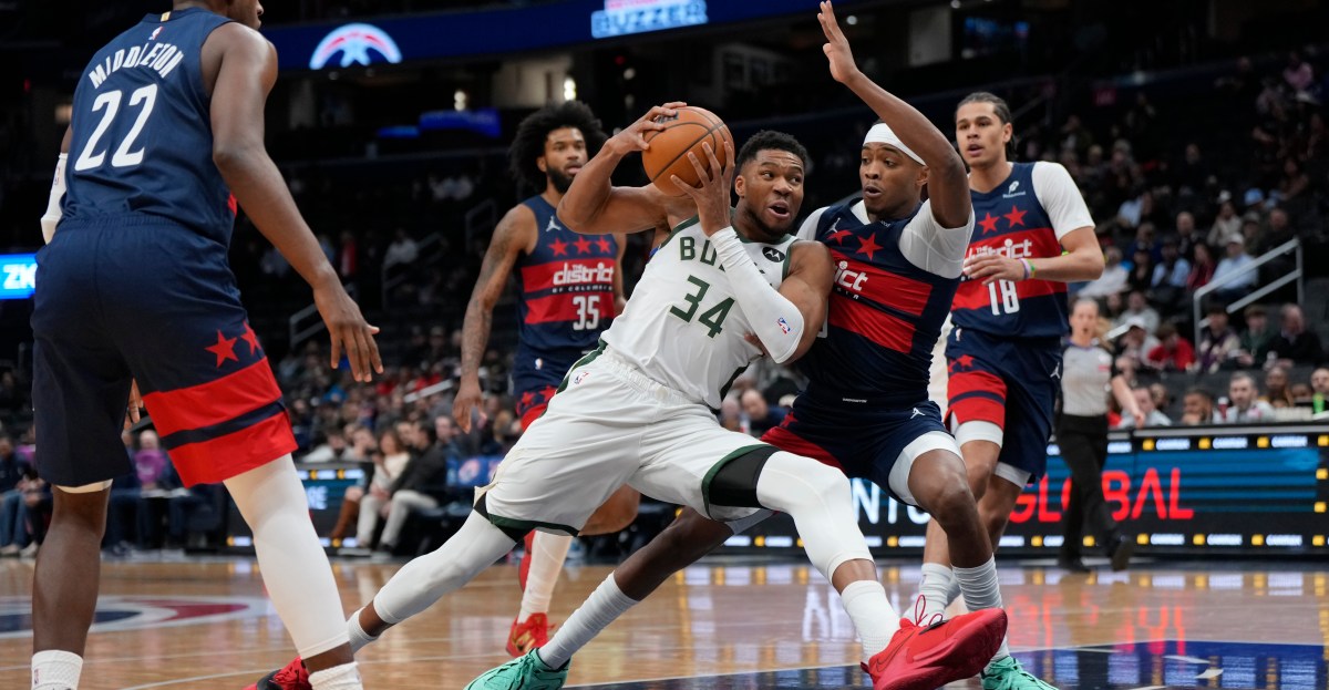 Player Grades for Giannis, Kevin Porter Jr. in Bucks’ loss vs. Wizards