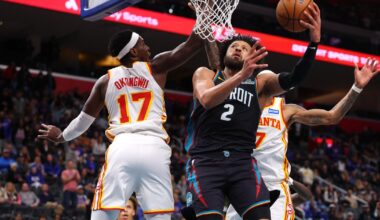 Detroit Pistons hang on to beat Atlanta Hawks 99-98