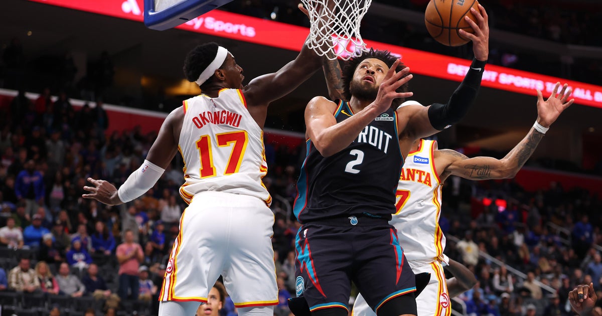 Detroit Pistons hang on to beat Atlanta Hawks 99-98