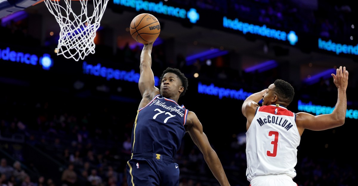 Sixers win a much-needed laugher vs. depleted Wizards