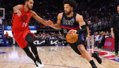 Cade Cunningham scores 29 points in Detroit Pistons' 122-116 win over Portland Trail Blazers