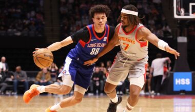 Long Island Nets, with three Brooklyn rookies, lose to Skyhawks