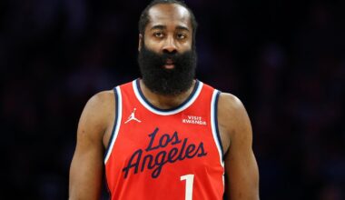 Clippers' Harden passes Carmelo Anthony to move into 10th place on the NBA's career scoring list