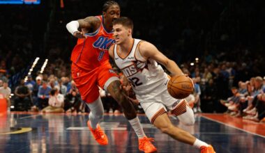 Inside the Suns: Collin Gillespie, the power forward situation, the Suns’ remaining schedule