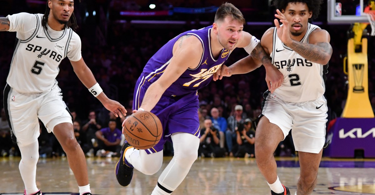 Luka Dončić encouraged by Lakers’ small ball lineup play against Spurs