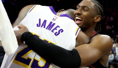 On LeBron James, Tyrese Maxey and high-level hoops in South Philly