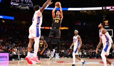 Hawks finish off 76ers in the clutch, win 120-117