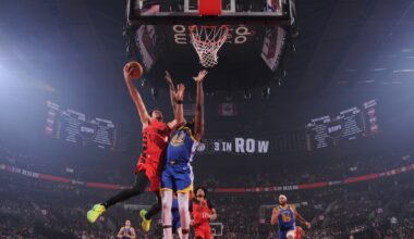 Blazers’ Hot Three-Point Shooting Downs Warriors