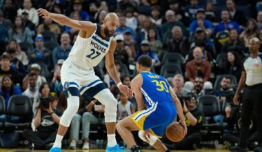 NBA scores: Steph Curry returns as Warriors fall to Timberwolves