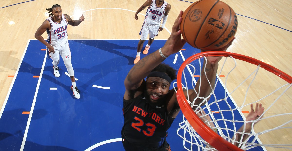 76ers 116, Knicks 107: Mitch makes free throws, but Knicks too tired