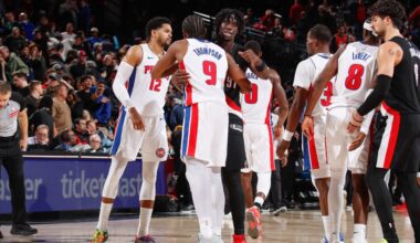 Blazers Summit Mountain Only to Trip Over Shoelaces Versus Pistons