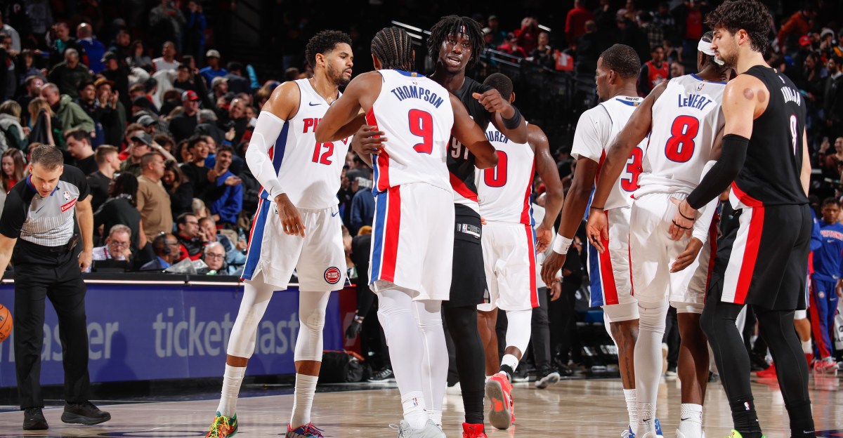 Blazers Summit Mountain Only to Trip Over Shoelaces Versus Pistons