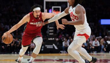 Unlikely duo produce career nights, reveal Raptors have second gear