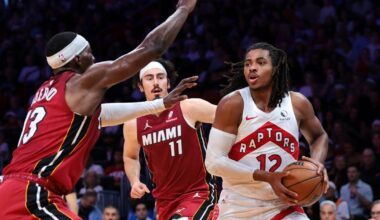 Barnes scores 27 as Raptors cruise past struggling Heat, 112-91