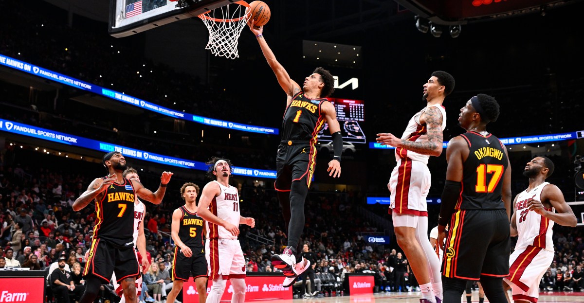 The losing continues: Hawks fall to Heat, 126-111