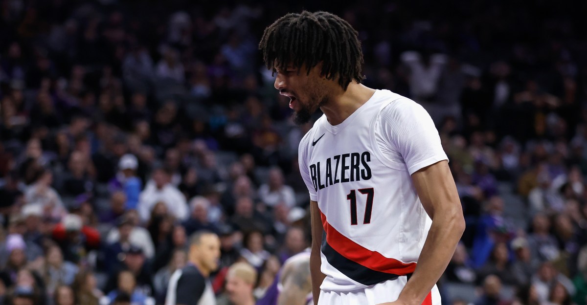 Watch Shaedon Sharpe Drop INSANE Dunk on Russell Westbrook