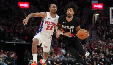 Blazers Fall to Detroit Pistons in Beautiful, Ugly Bout