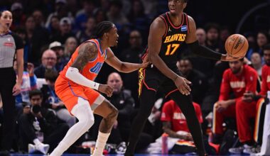 Shorthanded Hawks fight, but still lose to Thunder 140-129