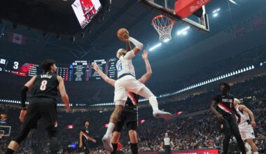 Dallas loses another on the road, falling to Portland 125-122.