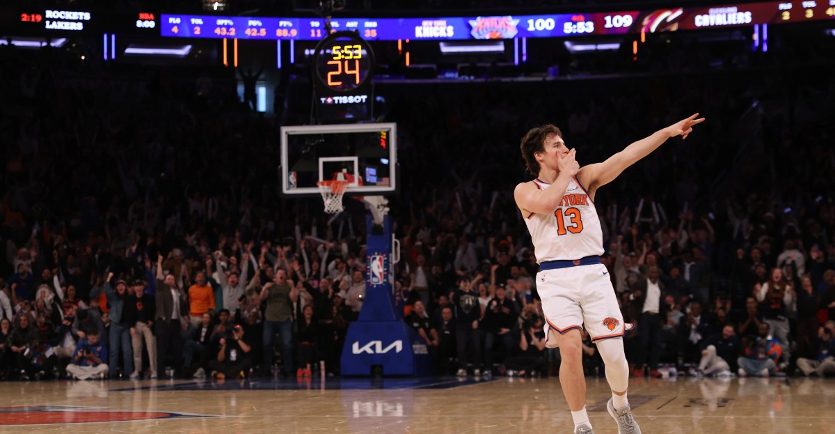 Tyler Kolek steals the show as the Knicks win on Christmas Day.