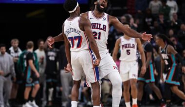 Sixers Bell Ringer: Edgecombe’s three propels Sixers over Grizzlies