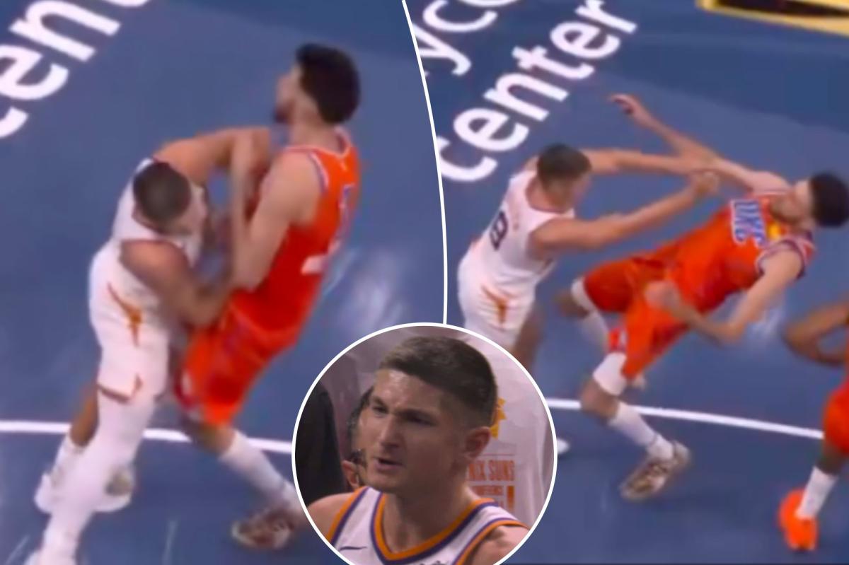 NBA villain Grayson Allen ejected for Chet Holmgren shove