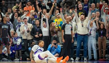 Utah Jazz beat Detroit Pistons on Keyonte George's game-winning shot at Delta Center