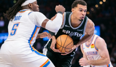 Victor Wembanyama stars as San Antonio Spurs edge reigning champions Oklahoma City