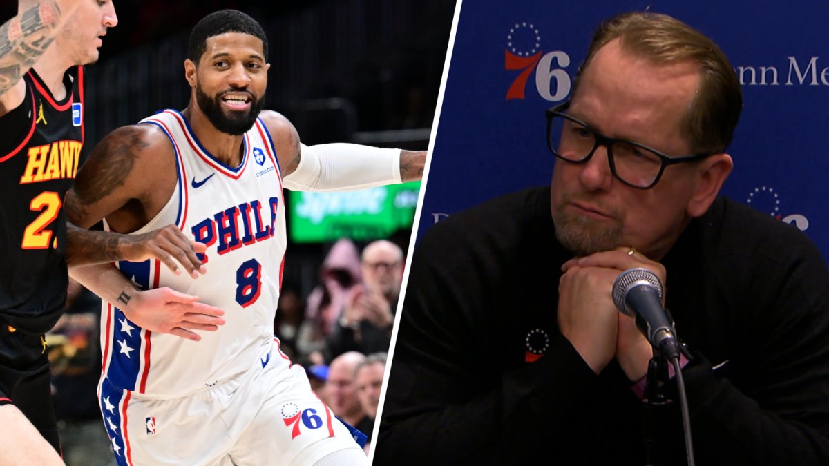 Watch Nick Nurse acknowledges Paul George’s best game for Sixers – NBC Sports Philadelphia