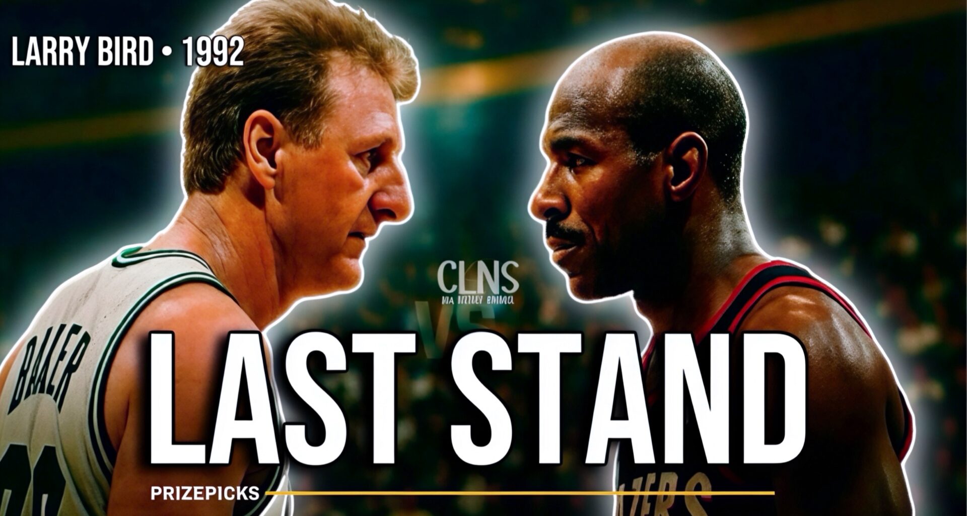 larry bird vs clyde drexler, celtics vs blazers, 1992