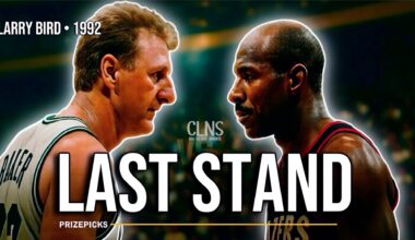 larry bird vs clyde drexler, celtics vs blazers, 1992