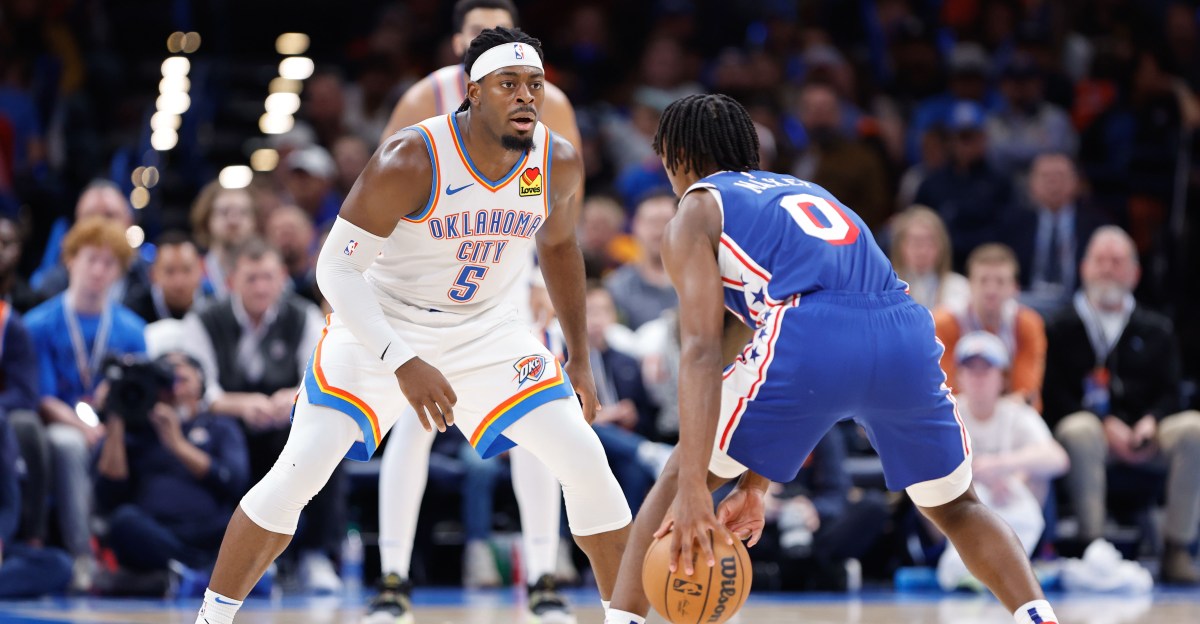 Sixers continue road trip against defending champion Thunder