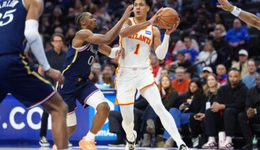 Hawks recover for 2OT victory over Sixers behind Johnson career-high