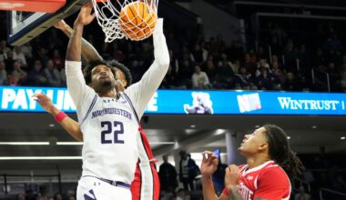 Gamethread/How to watch Northwestern men’s basketball vs. Jackson State: TV, streaming, radio, betting line, injury report