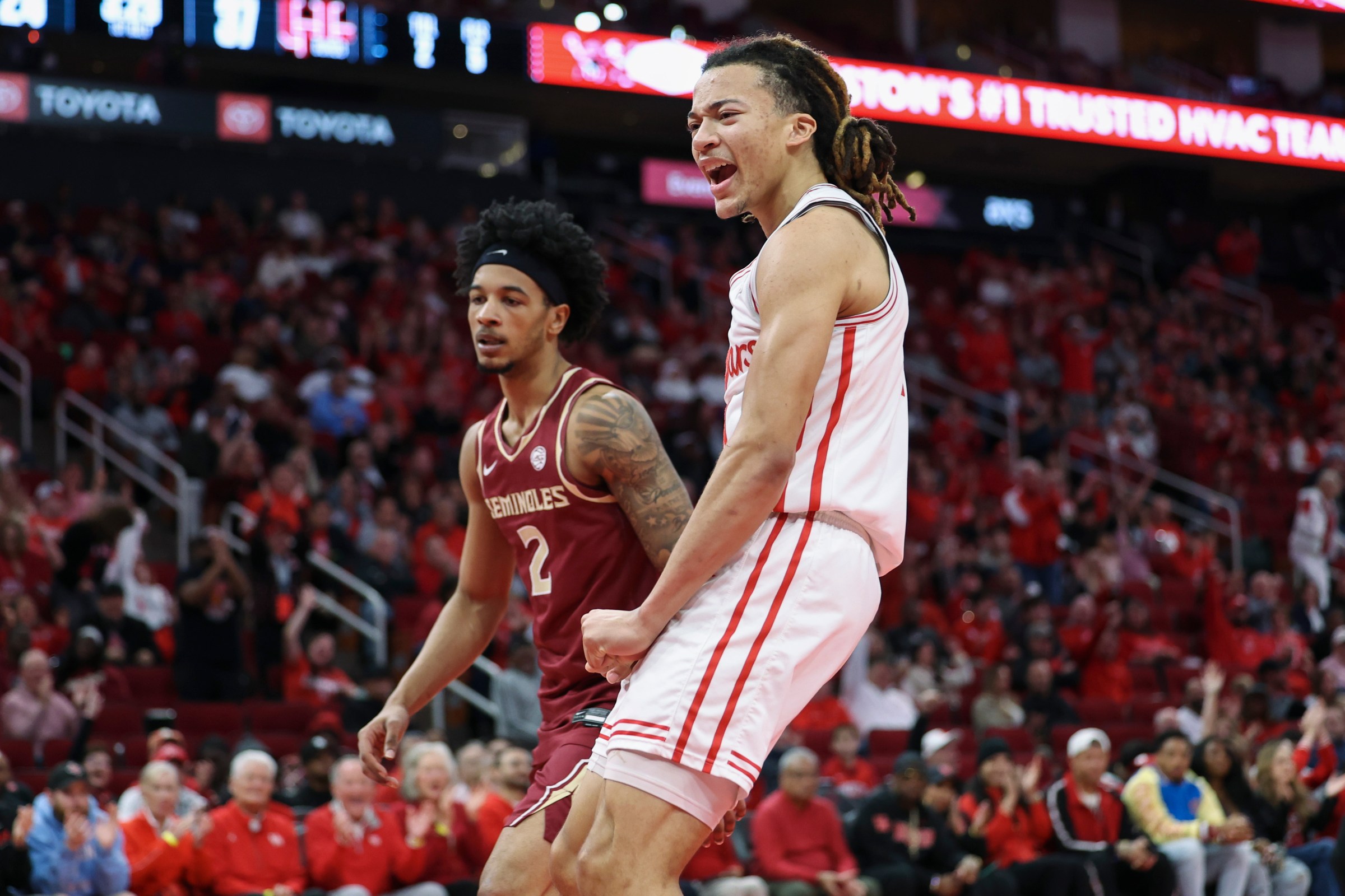 Kingston Flemings has been an immediate impact plater for Kelvin Sampson this season. Credit: Troy Taormina-Imagn Images