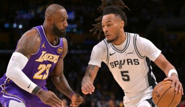 Lakers Notebook: Transition woes, a pressed bench and a polarizing stat