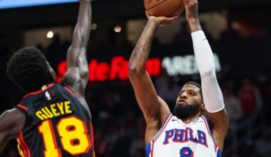 Sixers Bell Ringer: Paul George notches season-high in Sixers close loss to Hawks