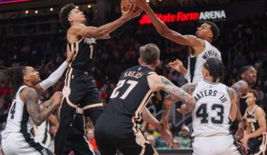 Hawks can’t find rhythm, lose 126-98 to Spurs