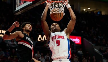 Pistons vs. Blazers final score: Ausar Thompson saves the day for Detroit