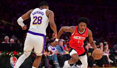 Rockets spoil Christmas for the Lakers and win big, 119-96