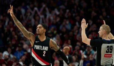 Trail Blazers Beat Mavericks With Poise, Luck, and a Whole Lot of Love