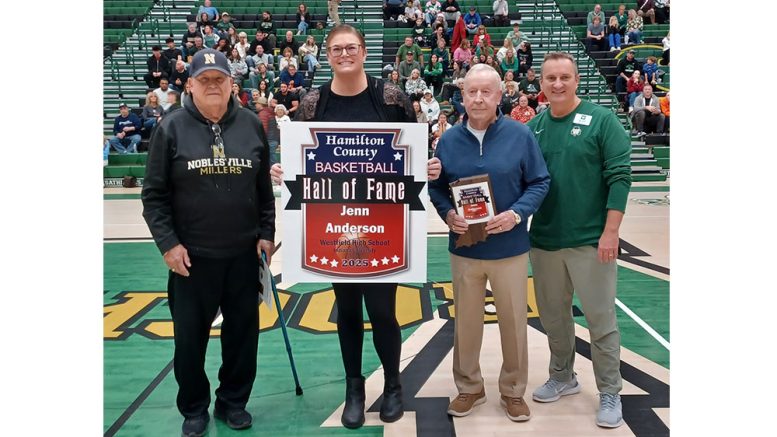 Jenn Anderson inducted in Hamilton County Basketball Hall of Fame
