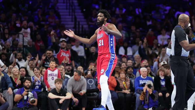 Joel Embiid of the 76ers