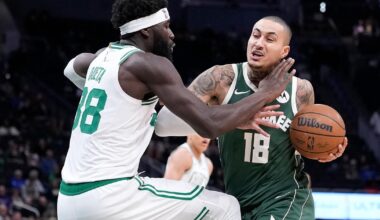 Kuzma and Portis lead Bucks past Celtics 116-101 without injured Antetokounmpo