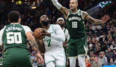 Kyle Kuzma Taunts Celtics Star Taunts Celtics Star Jaylen Brown With Savage 5-Word Message