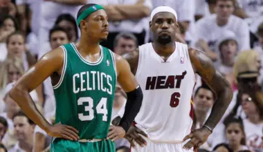 Paul Pierce takes aim at year 23 LeBron James in most recent podcast comments  image