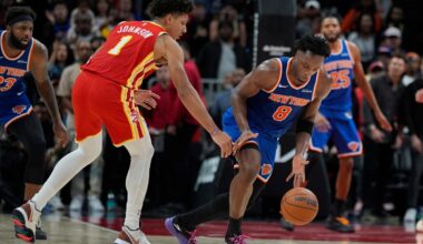 OG Anunoby's late heroics save the day as Knicks stave off Hawks' comeback