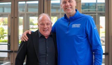 UK Wildcats News: Mark Stoops Out and Kentucky in the college basketball rankings