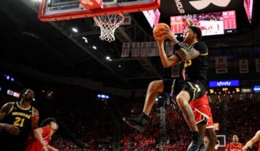 Yaxel Lendeborg scores 29 points and No. 2 Michigan stays unbeaten with 101-83 win over Maryland :: WRALSportsFan.com